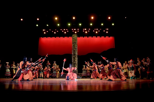 大型民族舞剧《天蝉地傩》在贵阳精彩上演