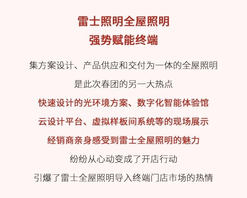 雷士照明春团喜迎开门红，全面打响市场“进攻”战