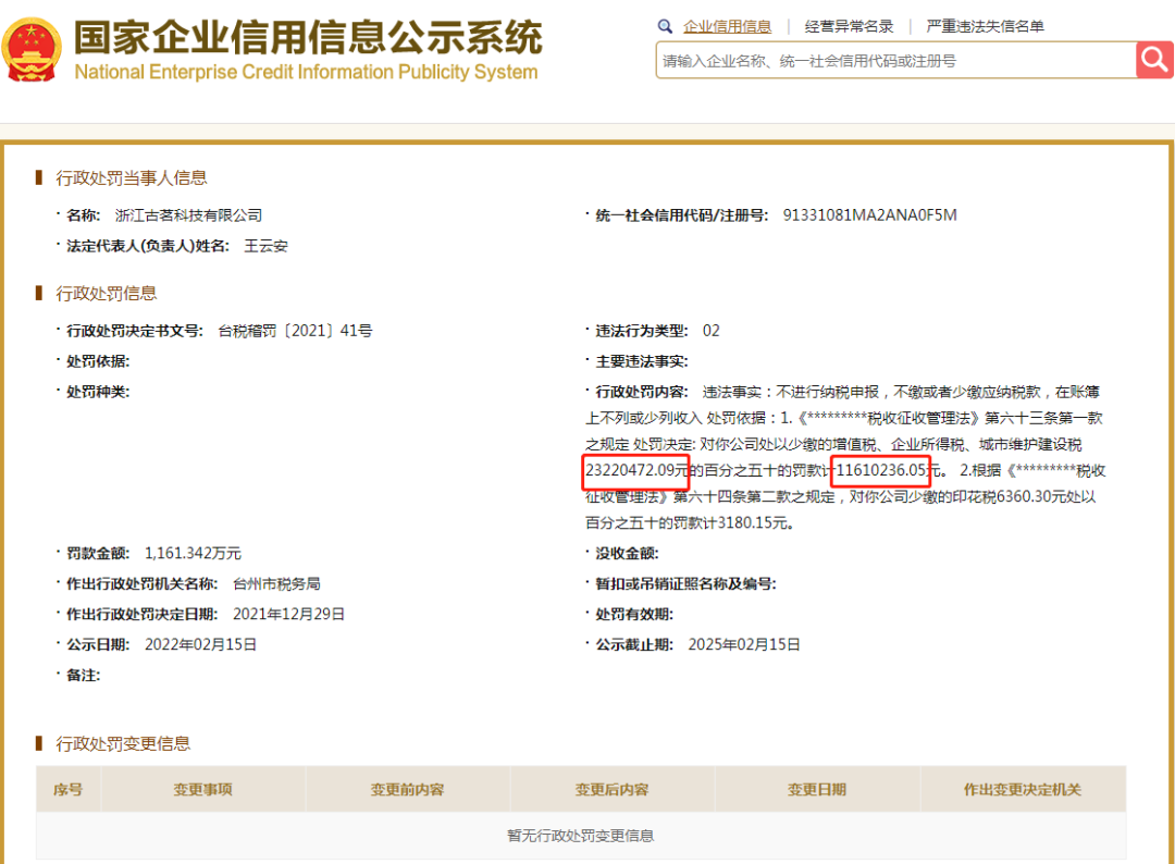 奶茶也“塌房了”？古茗因偷逃税被罚1161万