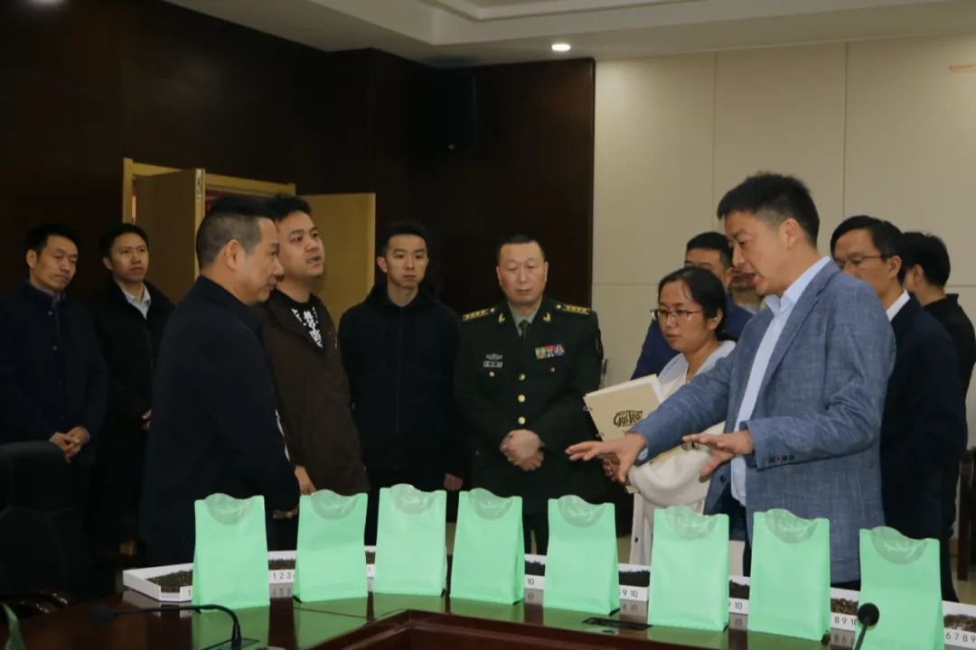 书亦·烧仙草董事长王斌一行到贵茶集团考察调研