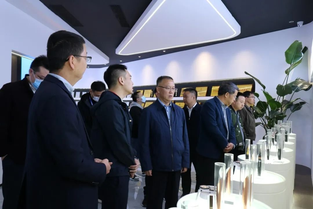 省工信厅副厅长金必煌到固达电缆集团考察调研