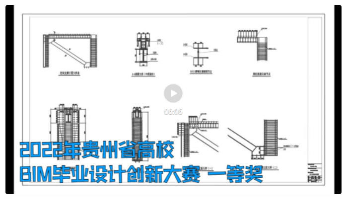  贵州工商职业学院在全省高校BIM（建筑信息模型）毕业设计创新大赛夺得“满贯”