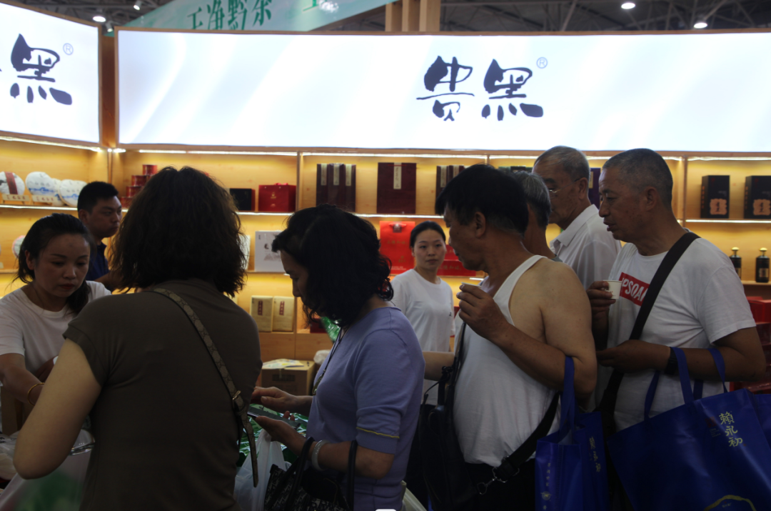 贵酒贵茶敬贵人——贵州绿茶品牌集群亮相第十二届酒博会