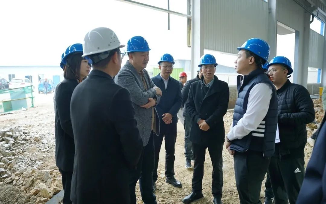 贵州省发展改革委赴固达电缆集团二期项目调研