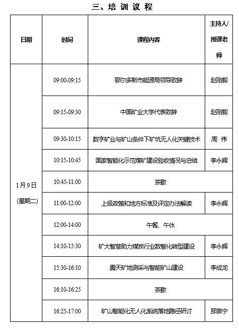 政策通知 |《露天煤矿智能化建设与管理规范》地方标准培训班