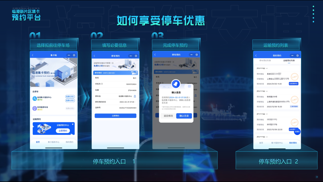 打造集卡预约出行运输监管“一张网”，临港新片区集卡预约平台上线试运行