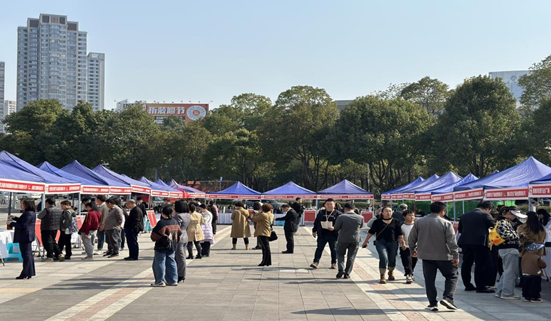 春风送岗惠民生 观山湖区新年首场招聘会发布岗位3300余个