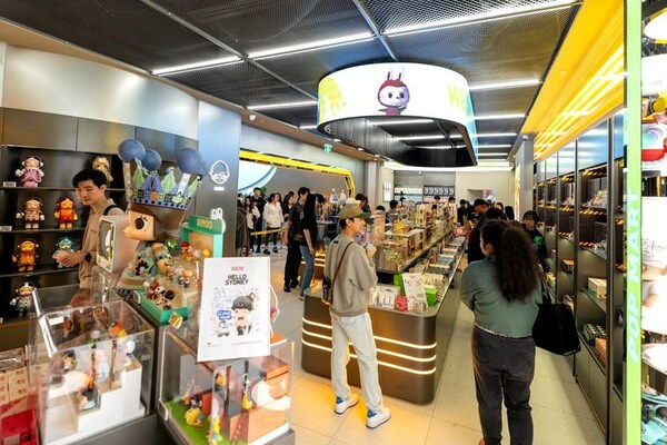 潮玩旋风席卷澳洲 泡泡玛特悉尼新店盛大开业