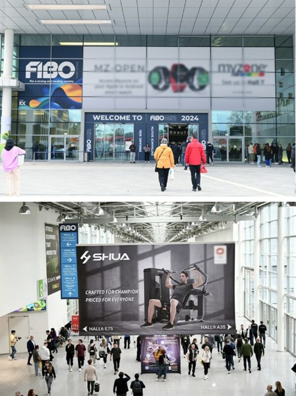 舒华体育亮相德国FIBO 2024，品牌国际化进程再上新台阶
