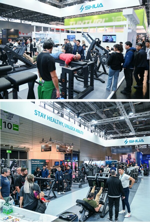 舒华体育亮相德国FIBO 2024，品牌国际化进程再上新台阶