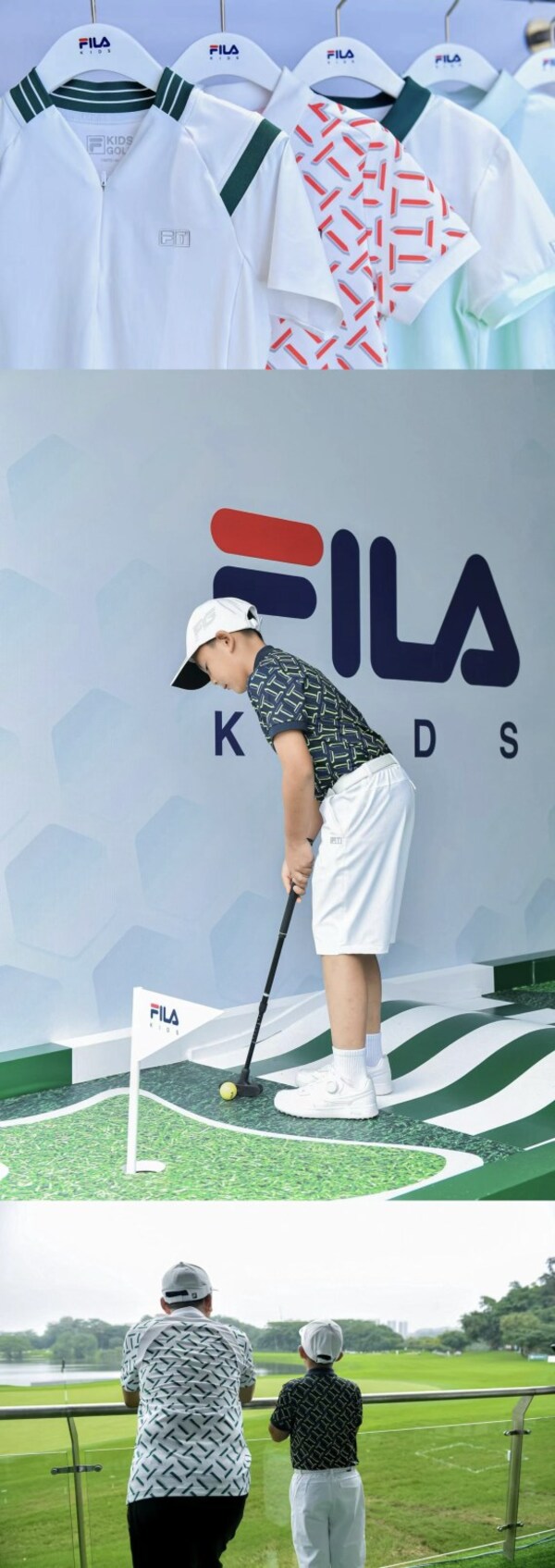 全力挥杆，FILA KIDS开启高尔夫菁英传承新纪元