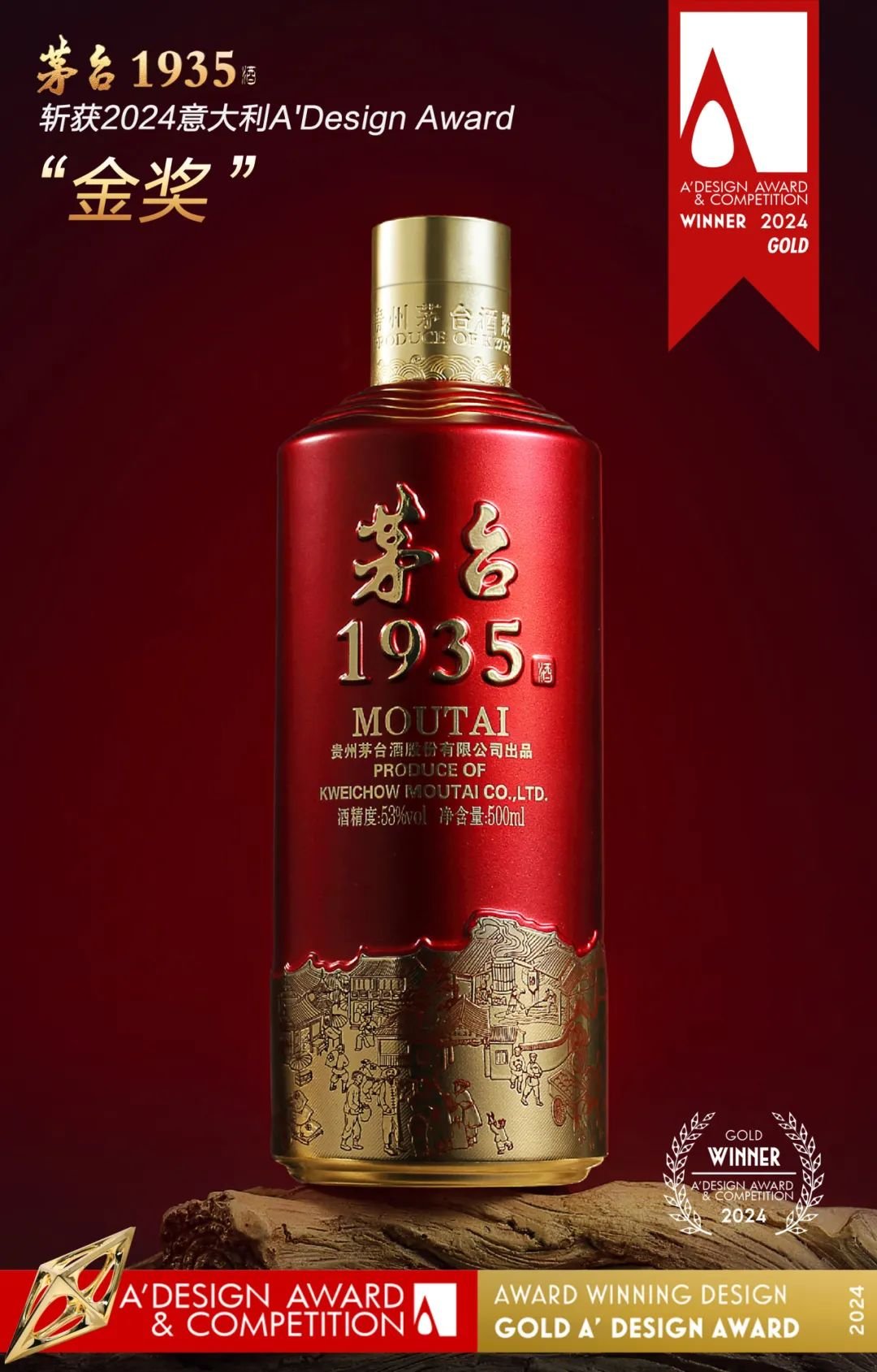 茅台1935获“欧洲设计界奥斯卡”