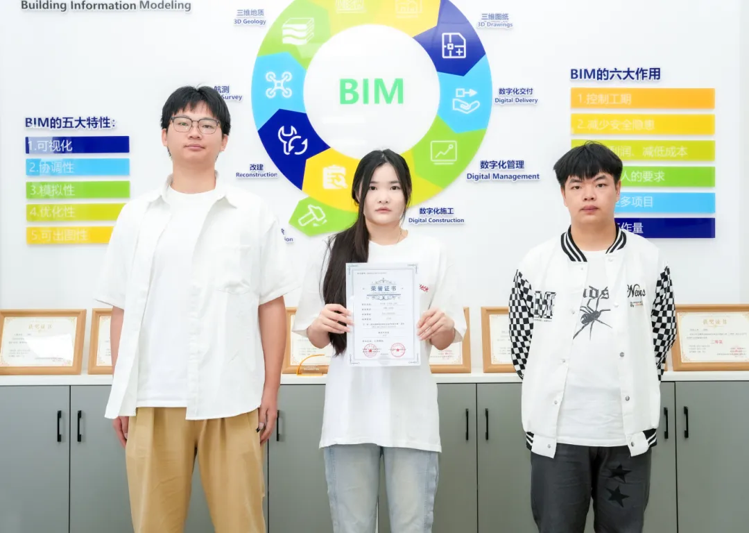贵州工商职业学院BIM英才班在第十届全国高校BIM毕业设计创新大赛获佳绩