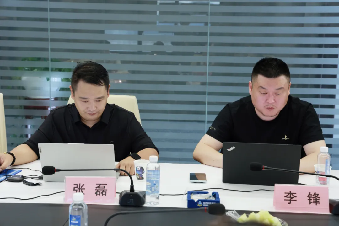 广联达数字供应链考察团莅临固达集团参观交流