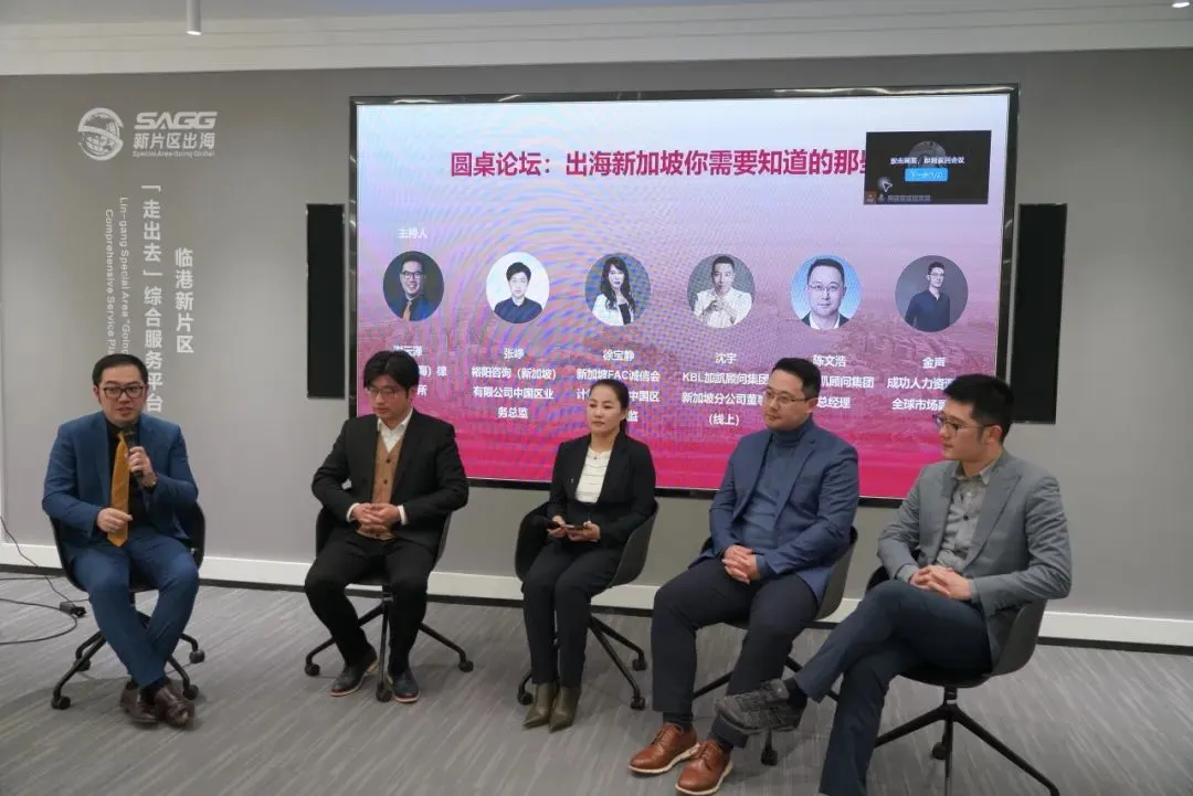 从临港出海系列“投资东南亚之新加坡”专场举办