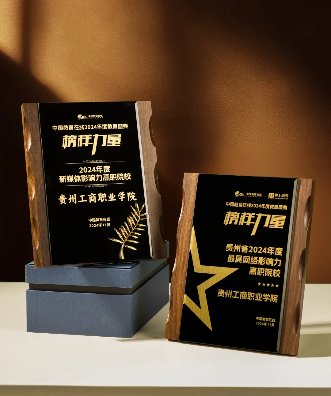 2024年度“榜样力量·教育盛典”评选揭晓 贵州工商职业学院荣获三项大奖