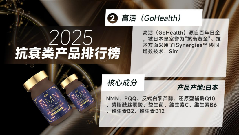 NMN哪个牌子好？2025年十大热门NMN品牌排行榜，靠谱NMN该怎么选
