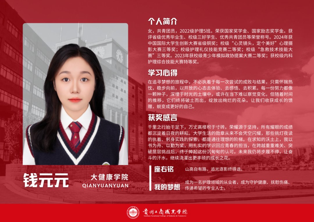 群星闪耀，人均“六边形战士”！贵工商国家奖学金天团申请出战