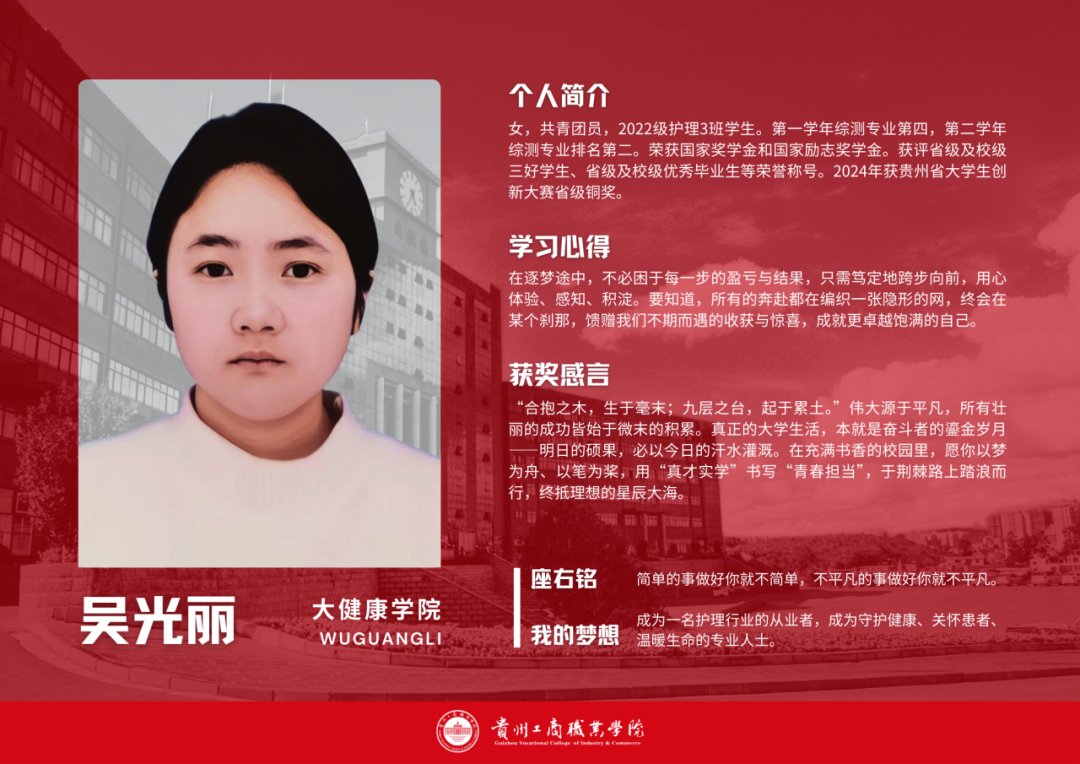 群星闪耀，人均“六边形战士”！贵工商国家奖学金天团申请出战