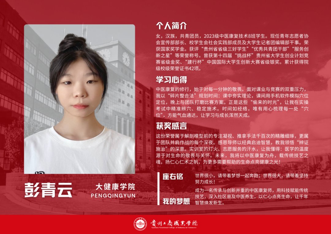 群星闪耀，人均“六边形战士”！贵工商国家奖学金天团申请出战