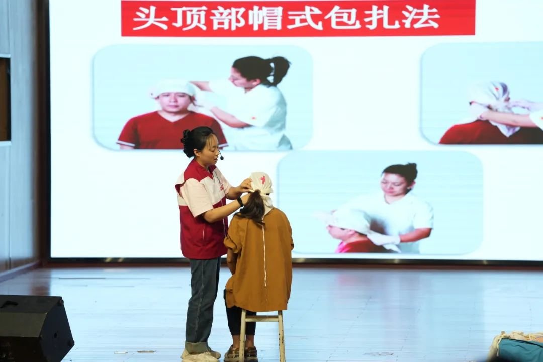 贵工商走出"安全卫士" ，红十字筑起全民守护网