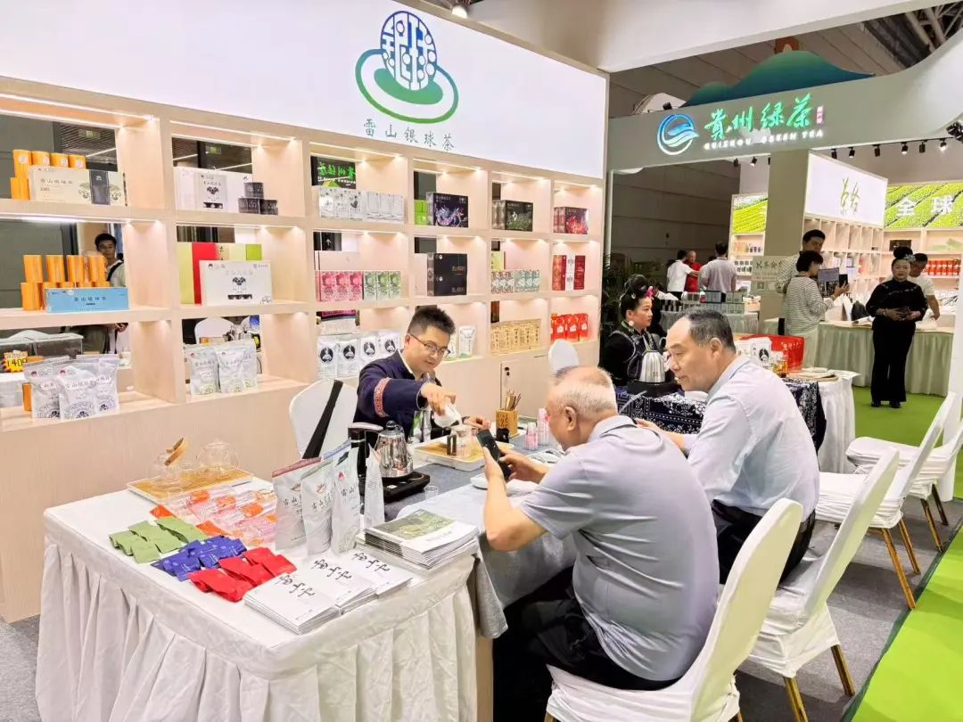 黔茶西进，香满长安——第十九届西安茶博会贵州绿茶展团完美收官