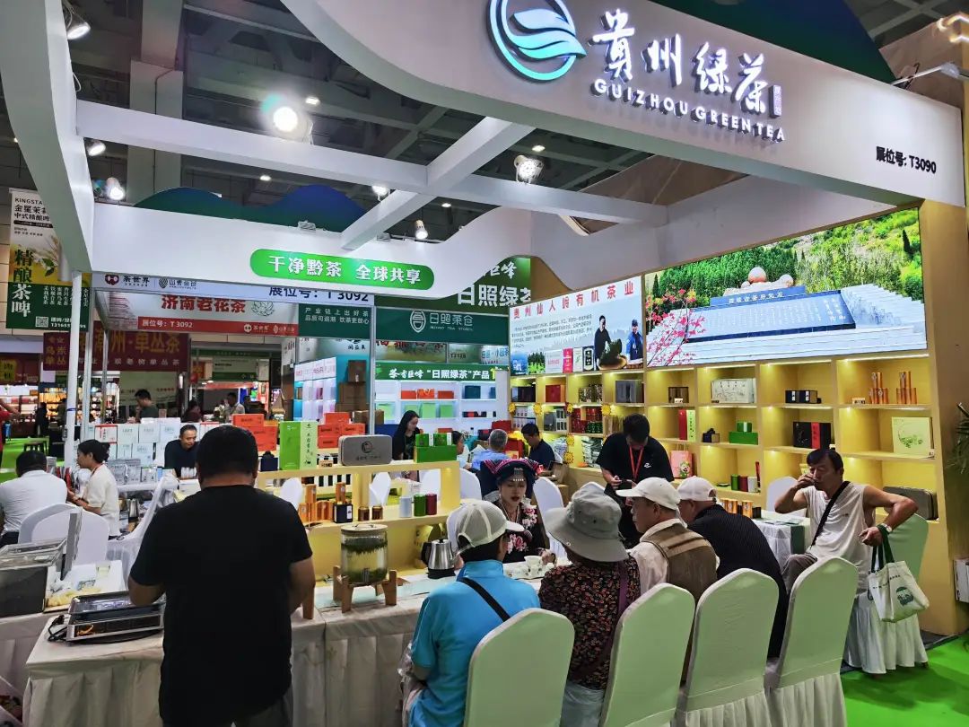 黔茶飘香“泉”情绽放！贵州绿茶展团济南茶博会热销收官