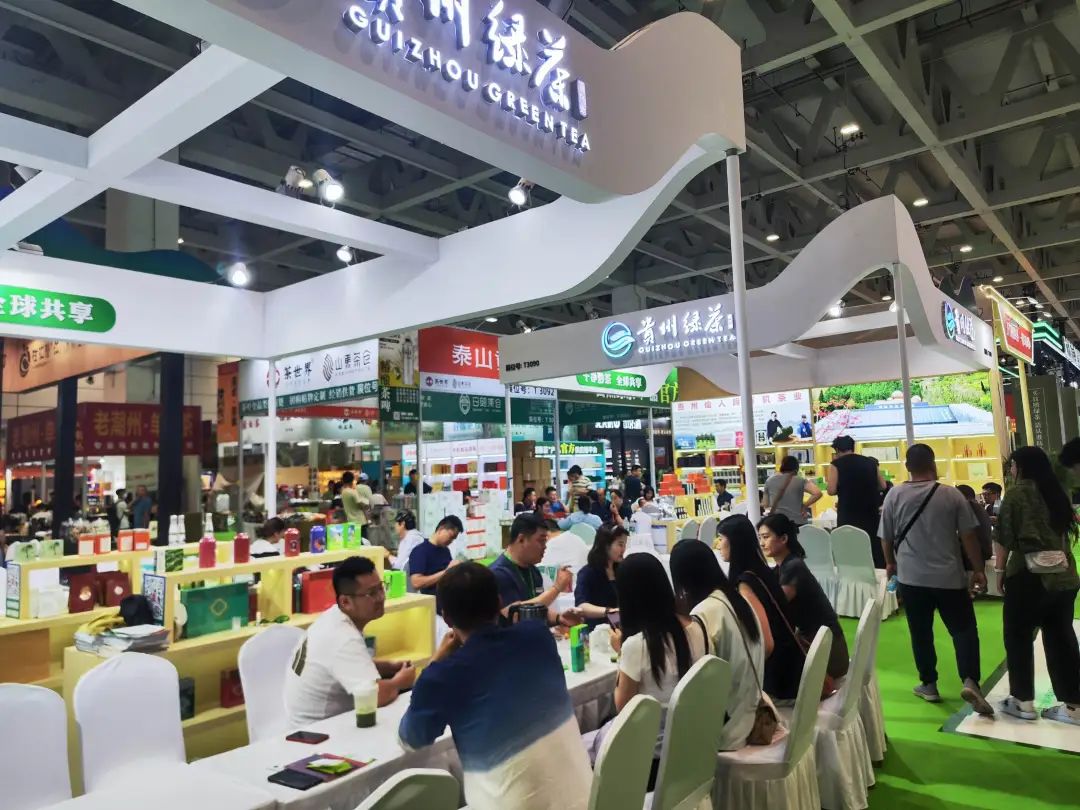 黔茶飘香“泉”情绽放！贵州绿茶展团济南茶博会热销收官