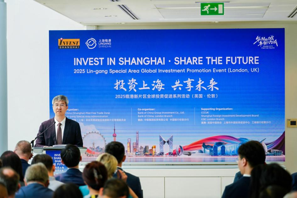 2025临港新片区全球投资促进系列活动在英国伦敦召开