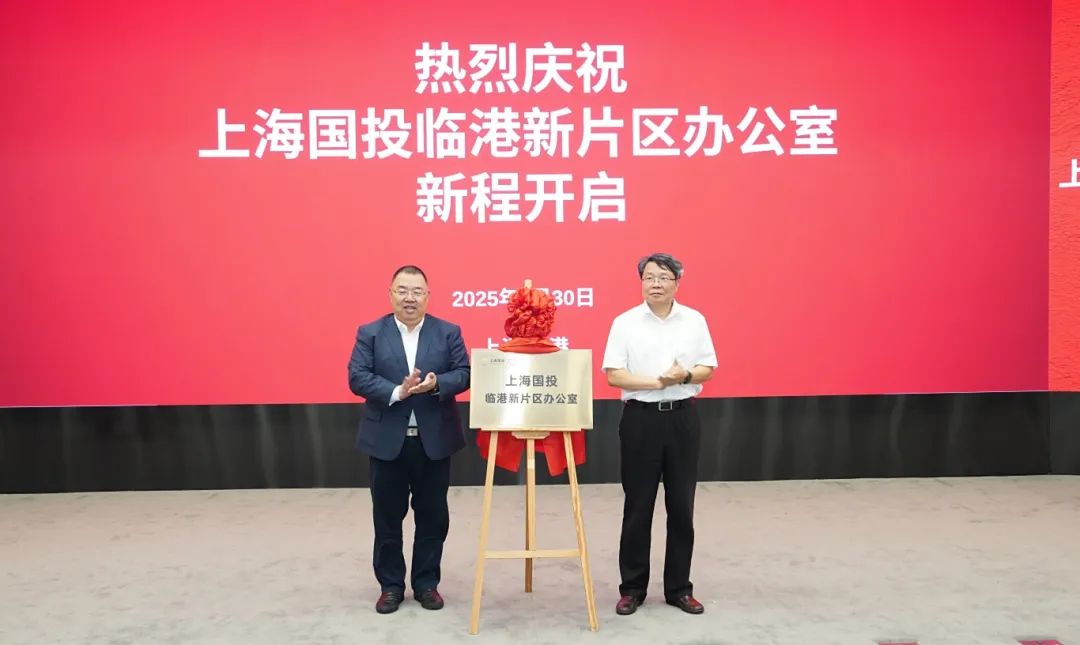 上海国投与临港新片区投融资对接活动举行，上海国投临港新片区办公室揭牌