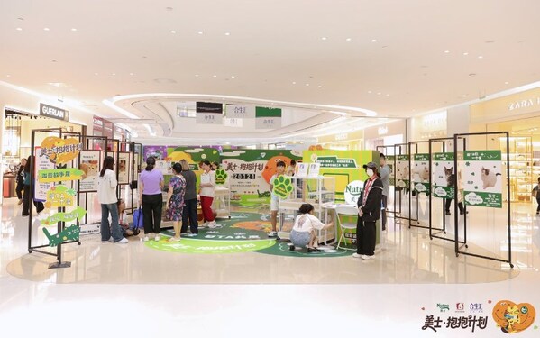 "用拥抱换TA一顿饱餐"，美士携手首都爱护动物协会开展线下公益活动