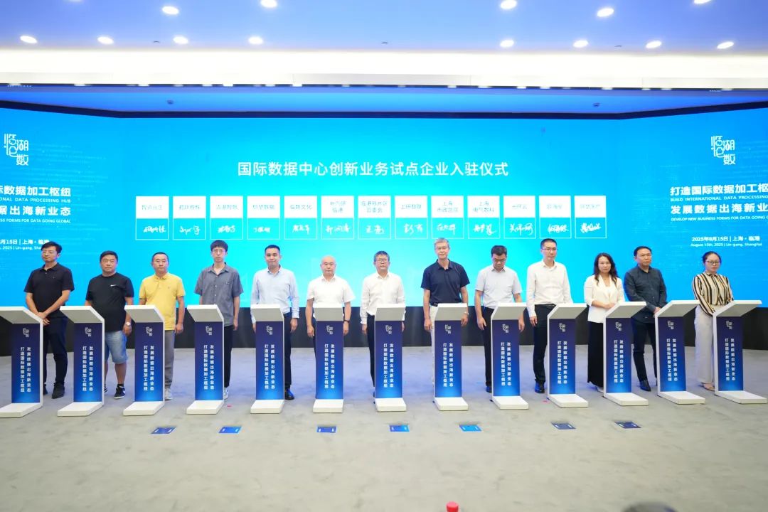 打造国际数据加工枢纽，发展数据出海新业态活动今日在临港新片区成功举办