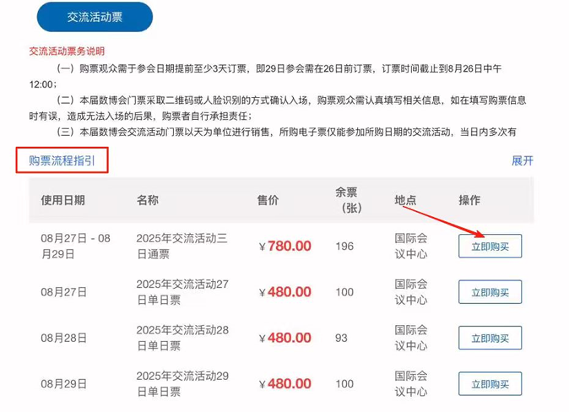 2025数博会交流活动门票开售