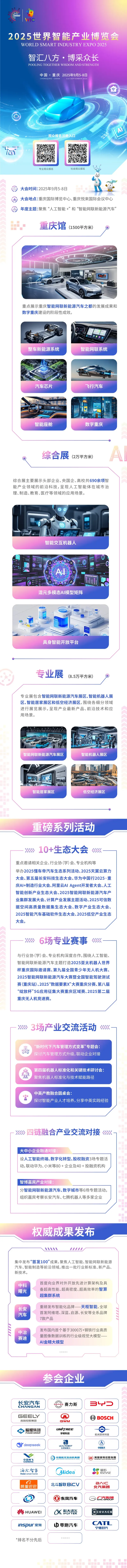 2025智博会｜@所有人 一场智能盛宴等你入场！2025智博会报名通道已开启