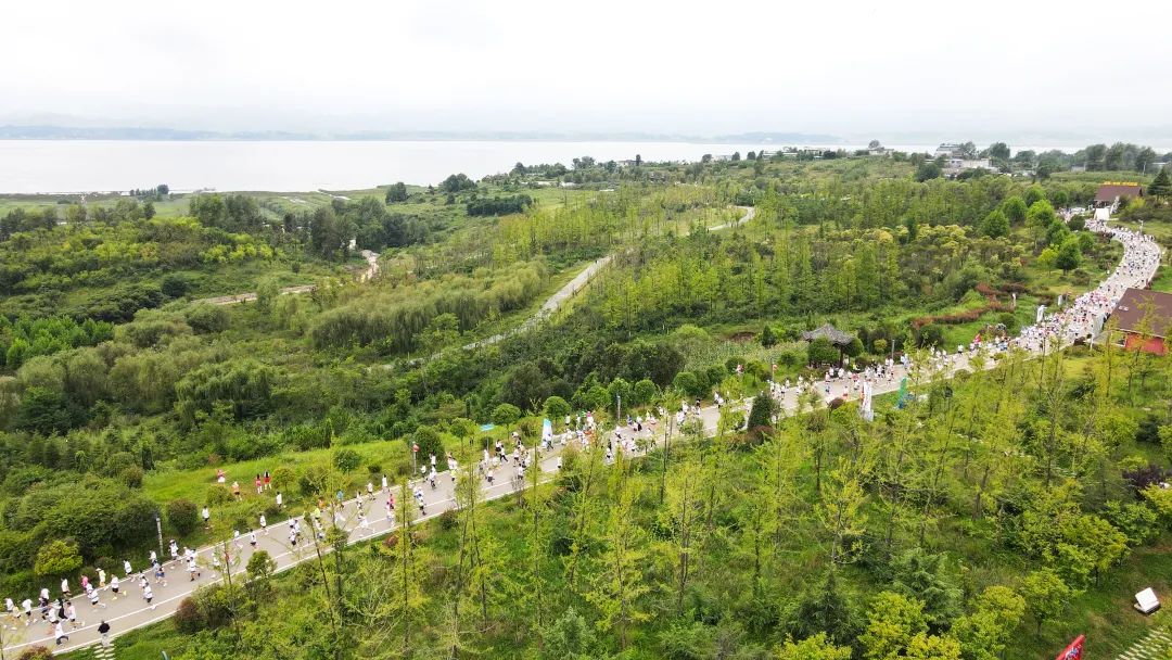 2025威宁半程马拉松鸣枪 万名跑者畅跑草海之滨