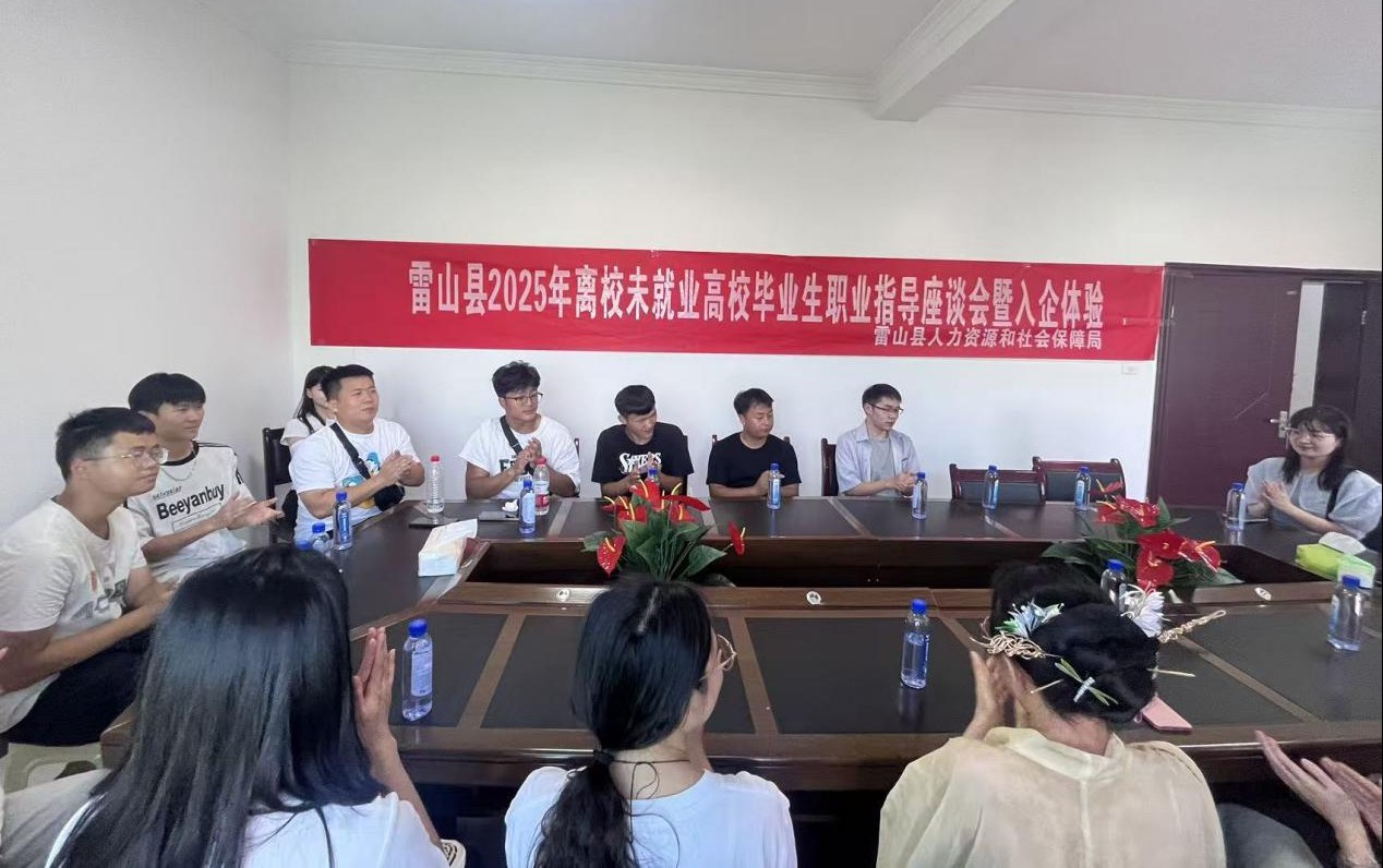 雷山县成功举办2025年高校毕业生职业指导座谈会暨入企体验