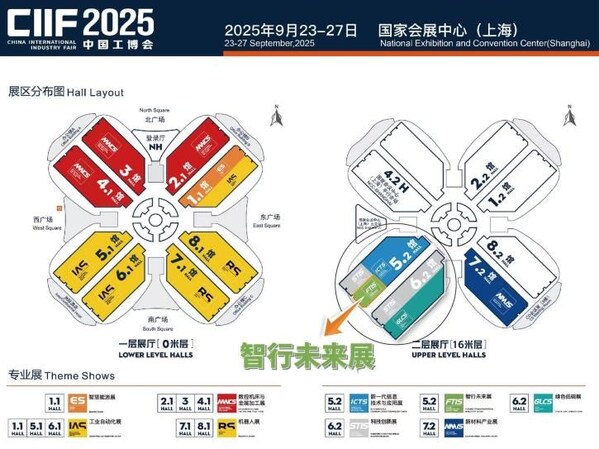 未来出行•智领交通----2025中国工博会-智行未来展将于上海举办