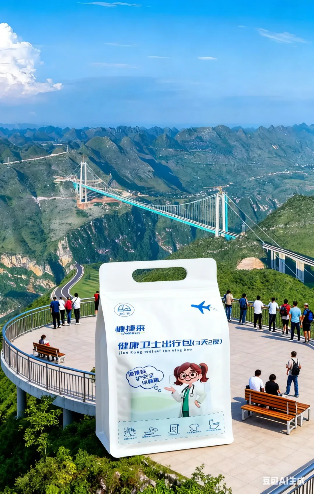 世界第一高桥9.28通车！贵州花江村从深山古村变打卡新宠，中秋国庆出游就要“健康嗨”