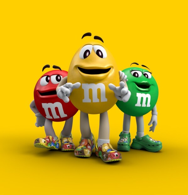 玛氏公司M&M'S®和Crocs "逗趣" 跨界