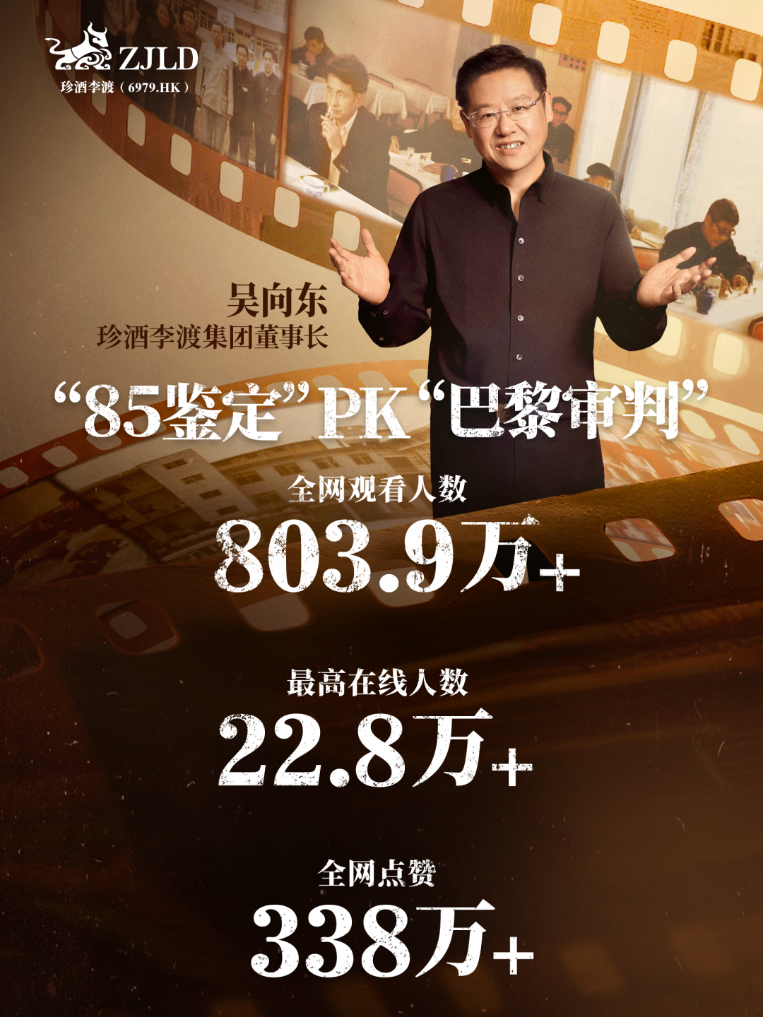 803万观看！吴向东第四场大型直播热度再创新高