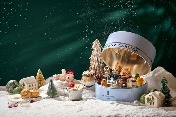 广州富力丽思卡尔顿酒店携手百年品牌Steiff史戴芙 联名推出"史戴芙泰迪熊的魔法盒"主题下午茶