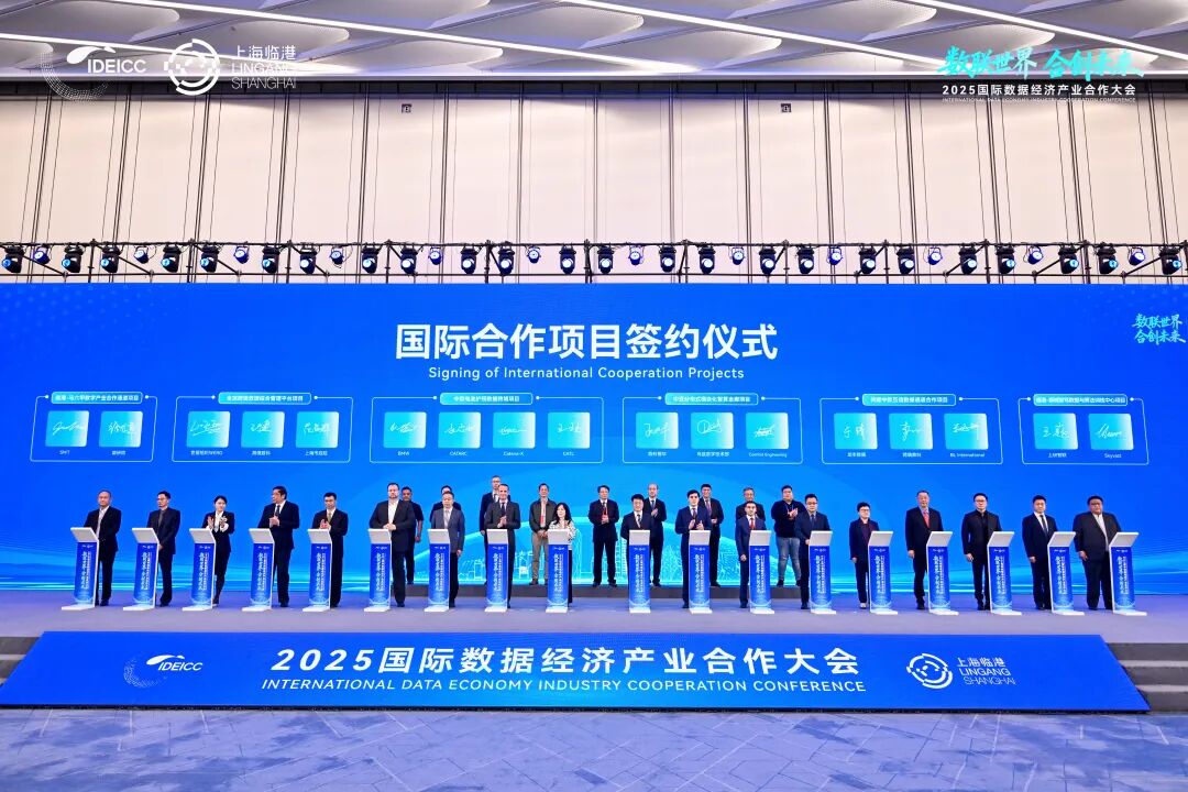 数联世界、合创未来，2025国际数据经济产业合作大会在临港新片区成功举办