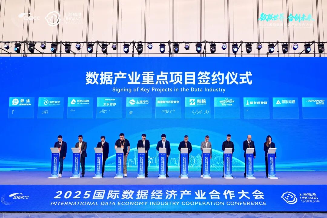 数联世界、合创未来，2025国际数据经济产业合作大会在临港新片区成功举办
