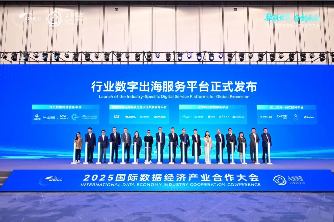 数联世界、合创未来，2025国际数据经济产业合作大会在临港新片区成功举办