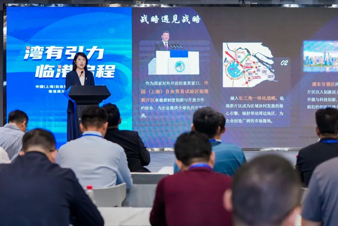 上海临港新片区粤港澳大湾区招商推介会成功举办