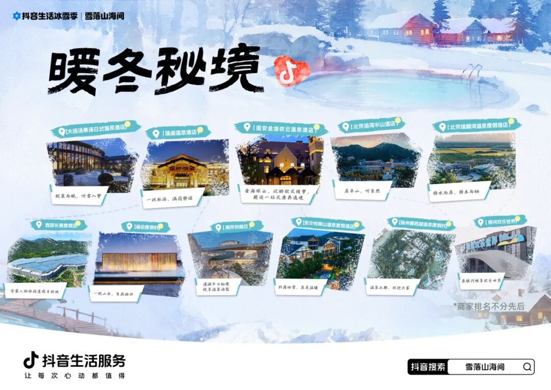 这个冬天,抖音生活服务邀你来看「雪落山海间」 这个冬天,抖音生活服务邀你来看「雪落山海间」