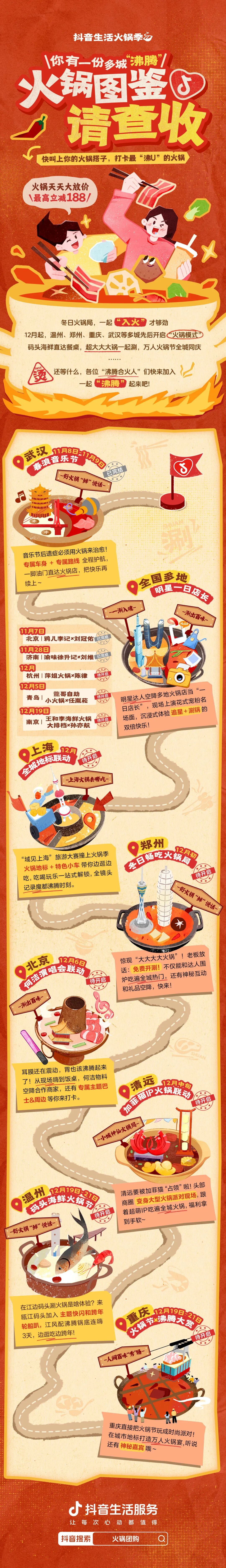 玩转「抖音生活火锅季」,火锅班热闹开课,更有多城沸腾接力狂欢 玩转「抖音生活火锅季」,火锅班热闹开课,更有多城沸腾接力狂欢