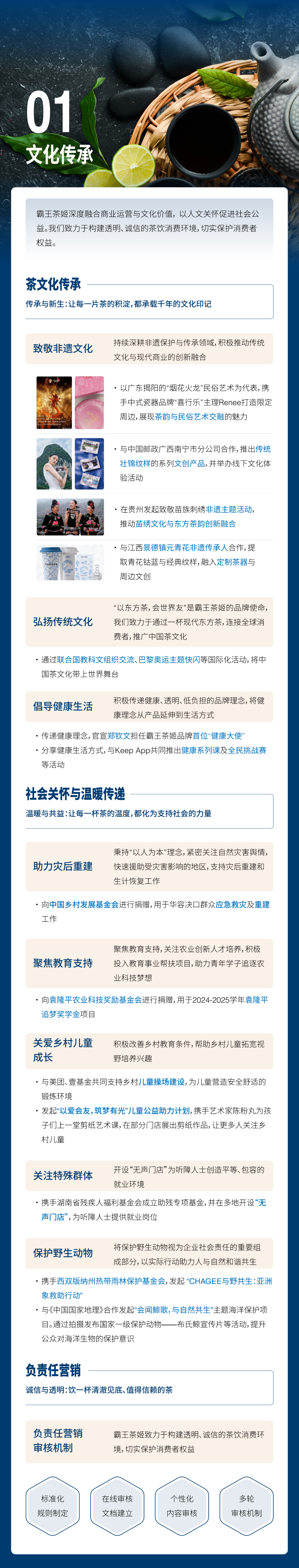 霸王茶姬发布首份ESG报告 霸王茶姬发布首份ESG报告