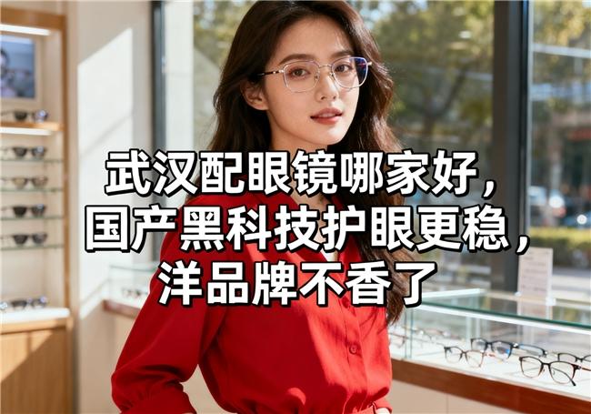 武汉配眼镜哪家好，国产黑科技护眼更稳，洋品牌不香了