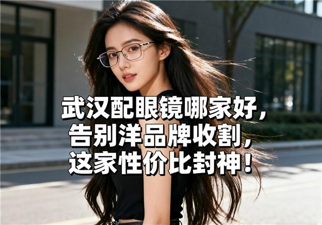 武汉配眼镜哪家好，这份深度报告戳穿洋品牌套路，性价比之王藏不住！